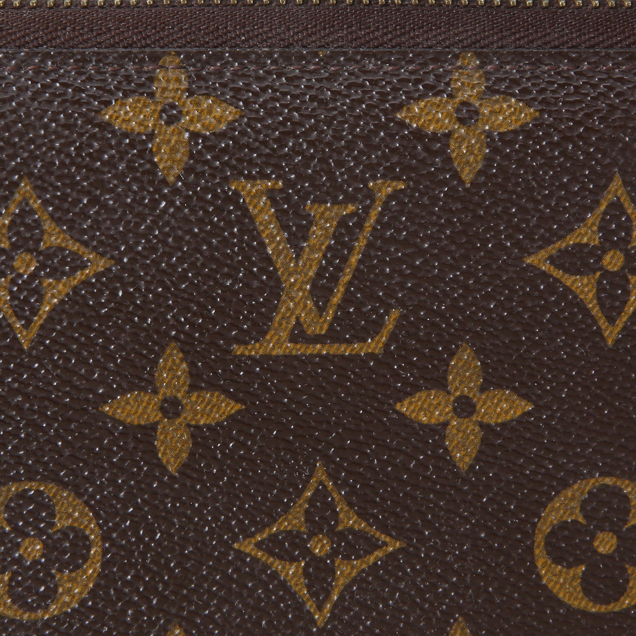 LOUIS VUITTON(USED)루이비통 모노그램 지퍼 장지갑